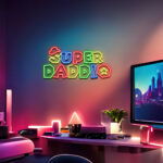 Super Daddio Neon Sign 1