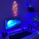 Sword With Snake Neon Sign