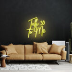 Talk Thirty To Me Neon Signs