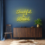 Thankful & Blessed Sign 2