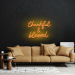 Thankful & Blessed Sign 3