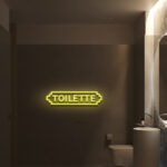 Toilette Door Neon Sign 1