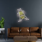 Underwear Cat Neon Light 3