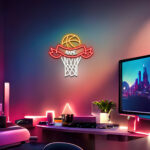 Volleyball Neon Sign 3