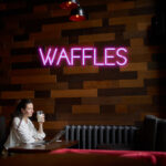 Waffles Neon Sign 1