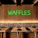 Waffles Neon Sign