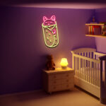 Wrap Cat Neon Sign 3