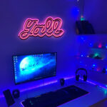 Yall Cowboy Neon Sign 1