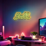 Yall Cowboy Neon Sign
