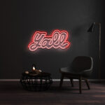 Yall Cowboy Neon Sign 3