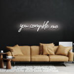 You Complete Me Sign