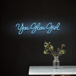 You Glow Girl Spa Sign