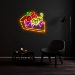 Cat Cake Neon Sign